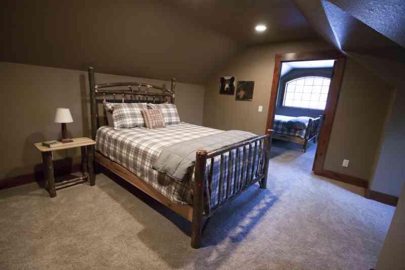 A second bedroom for guests.