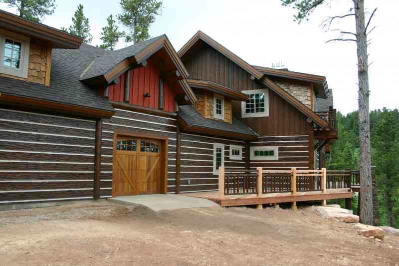 A fourth garage door was added to the front of the home.