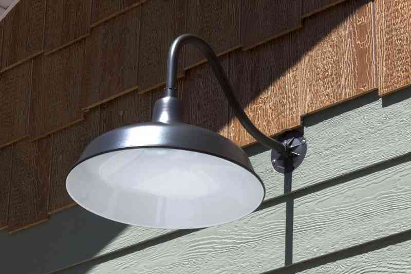 Finishing touches on the exterior.