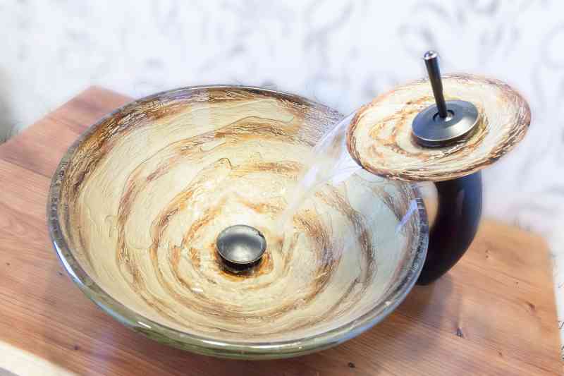 Unique features like this modern bowl sink add the "wow factor"!