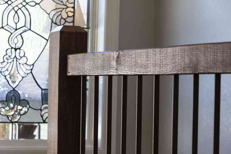 love this rough sawn look